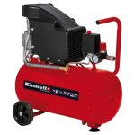 Einhell compresseur  air tc - ac 190 / 24 / 8 (1500 w, cuve de 24 l, pression 8bar, dbit d'aspiration ...