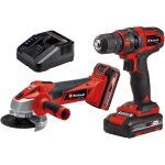 Einhell - kit d'outils sans fil tc - tk 18 li kit - power x - change (18v, perceuse - visseuse tc - cd ...