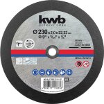Einhell - kwb disque � tron�onner en m�tal 230 x 1, 9 mm - �paisseur : 22, 23 mm - pour meuleuse d'angle ...