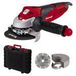 Einhell - meuleuse d'angle Ø125mm te - ag 125 / 750 kit (750 w, longueur du câble : 3 m) livré en coffret ... Einhell - meuleuse d'angle Ø125mm te - ag 125 / 750 kit (750 w, longueur du câble : 3 m) livré en coffret ...