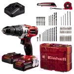 Einhell - perceuse visseuse � percussion sans fil te - cd 18 / 2 li - i + 64 (1 x 2, 0 ah) pxc (li - ...