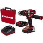 Einhell - perceuse visseuse  percussion sans fil te - cd 18 / 48 li - i (2 x 2, 0 ah) power x - change ...