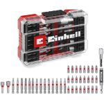 Einhell - set m - case coffret de 42 embouts de vissage (embouts s2 de 25 mm, embouts s2 de 50 mm, support ...