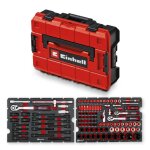 Einhell set mallette outils automobile e - case 121 pcs (douilles � choc, douilles pour bougies d'allumage, ...