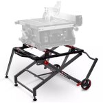 Einhell support pour scie circulaire ? e - stand tss ? acier ? hauteur r�glable 57 � 62 cm ? charge max. ...