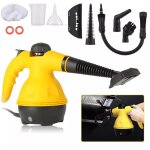 Ej. life - 1000w nettoyeur vapeur portable polyvalent, mini nettoyage nettoyant, avec 9 accessoires pour ...