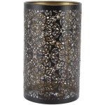Abat - jour, e27 e26 moderne en fer forg� abat - jour forme cylindrique table bougie lustre couvercle ...