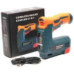 Ej. life - cloueuse sans fil, 2 en 1 pistolet � clous / agrafeuse �lectrique, 5v avec c�ble usb, agrafes ...