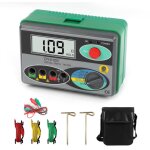Ej. life - m�gohmm�tre 0 - 2000 ohm r�el testeur num�rique de terre dy4100 testeur de r�sistance au sol ...