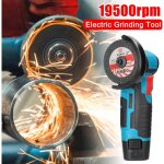 Ej. life - mini meuleuse sans fil, 76mm mini disqueuse sans fil, meuleuse d'angle sans fil avec chargeur ...
