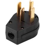 Ej. life - nema 14 - 50p 125 - 250v 50a 7kw prise us g�n�rateur mise � la terre angle de lame droit 4 ...
