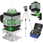 Ej. life - niveau laser 360�, 4d 16 lignes niveau laser 3� autonivelant avec batterie, plate - forme ...