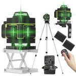 Ej. life - niveau laser 4d 16 lignes - autonivelant �3� - plateau magn�tique & t�l�commande - double ...