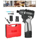 Ej. life - perceuse visseuse sans fil 18v, visseuse devisseuse avec 2 batteries 2. 0ah, 140nm percussion, ...