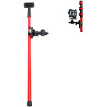 Ej. life ? perche t�lescopique pour niveau laser 120 - 400 cm ? acier alli� r�sistant � l'�rosion ? stabilisat ...