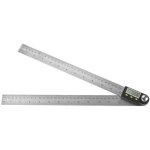 Ej. life r�gle d'angle num�rique 2 en 1 angle finder 0 - 300mm 360 � acier inoxydable rapporteur electronique ...