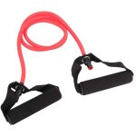 �lastique de fitness rouge pour entra�nement yoga et gym - tube en caoutchouc r�sistant