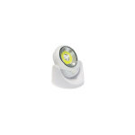 Electro dh - lampe de poche cob led avec d�tecteur de mouvement ir. base rotative � 360� 60. 358