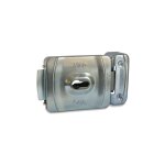 Electro - serrure avec cylindre rond v9083 - viro argent 127, 5 0 103, 5 127, 5