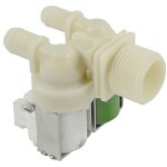 Electrovanne 2 voies 180� pour lave linge electrolux