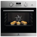 Electrolux ? four chaleur tournante 72l 60cm catalyse inox ? technologie steambake pour cuisson croustillante ...
