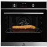 Electrolux - four int�grable 72l 56cm pyrolyse inox / noir eof6p66x1