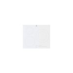 Electrolux - table de cuisson  induction 3 feux 7350w blanc