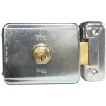 Electro - serrure avec cylindre rond v9083 - viro argent 127, 5 0 103, 5 127, 5