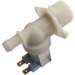 Electrovanne 1 voie (c00046980) lave - linge 302723 indesit beko, ariston hotpoint, 2i marchi, bluesky, ...