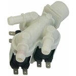 Electrovanne 3 voies (481928128236) lave - linge fagor laden, radiola, blomberg, vedette, ignis, whirlpool, ...