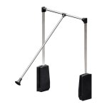 Slid'up by mantion - el�vateur de penderie escamotable en acier - bo�tier noir - largeur dressing 690 ...