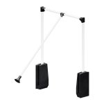 Slid'up by mantion - el�vateur de penderie escamotable en aluminium - bo�tier noir - largeur dressing ...