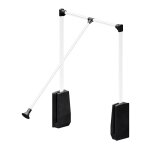 Slid'up by mantion - el�vateur de penderie escamotable en aluminium - bo�tier noir - largeur dressing ...