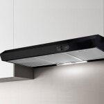 Elica - hotte cuisine recyclage krea noir 90 cm