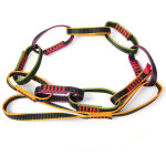 �lingue daisy chain en nylon pour �quipement d'escalade et ancrage personnel