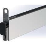 Ellen - t�rdichtung matic soundproof slim 1 stg. l. 1083mm b. 10mm silik. blk silber