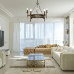 Elstead cromwell - lustre  5 ampoules au fini bronze vieilli, e14