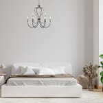 Elstead - lustre suspension lampe suspension cristaux de laiton plafonnier bronze fonc�