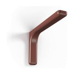 Emballage 2 supports de support en acier en zinc chrom� avec couvercle plastifi� pour fixer les �tag�res ...