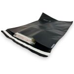 Emballage en feuille noir mat regranul� 80% 450x550 + 50 paquet 100 pi�ces.