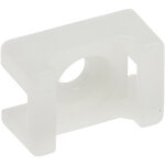 Rs pro - embase pour serre - câbles blanche 15mm x 10 mm, ø fixation 3mm ( prix pour sachet de 250 ) Rs pro - embase pour serre - câbles blanche 15mm x 10 mm, ø fixation 3mm ( prix pour sachet de 250 )