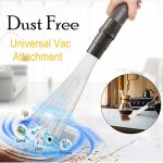 Embout d'aspirateur universel, brosse  poussire avec 30 tubes d'aspiration flexibles, compatible avec ...