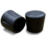Ajile - embout en caoutchouc renforc� vulcanis� noir pour pied de chaise et table diam�tre 14 mm