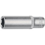 Embout de cl  douille longue 1 / 4 po. 6 pans, long ouv. de cl 7 mm longueur 50 mm