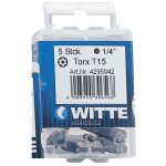 Embout standard torx, 15 - bo�te de 5