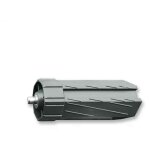 Embout pour tube de volet roulant syst�me maxi axe octogonal fixation murale �60x150mm