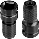 Embout visseuse douille a choc, aptateurs de douille 1 / 2' carr� � 1 / 4' hexagonal, pour cl� � liquet ...