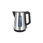 Wk - 122829 bouilloire argent, noir contenance: 1. 7 l - emerio