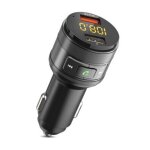 �metteur fm bluetooth pour voiture - compatible avec la charge rapide qc3. 0, les appels mains libres, ...