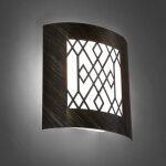 Emmerald - applique murale - 1 lumière - h 260 mm - acier - rustique - éclairage extérieur - qazqa Emmerald - applique murale - 1 lumière - h 260 mm - acier - rustique - éclairage extérieur - qazqa
